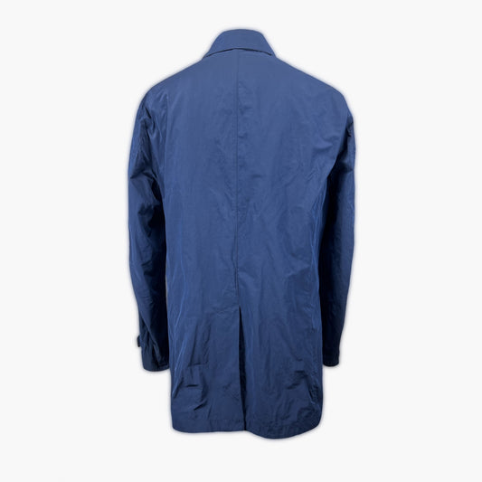 Long Windbreaker - Dark Blue