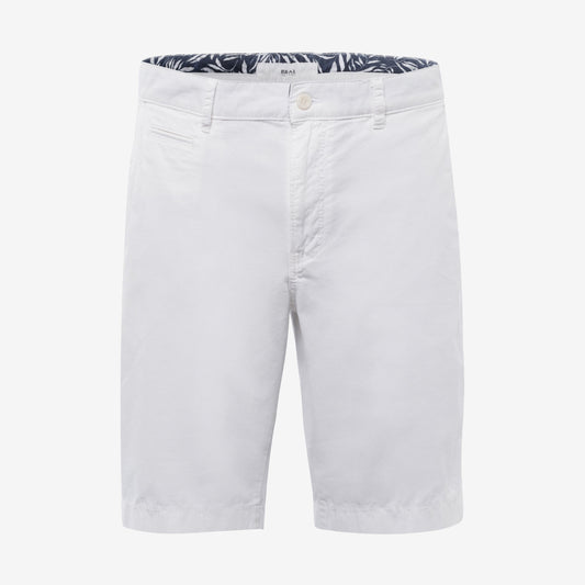 Linen Bermuda shorts - White