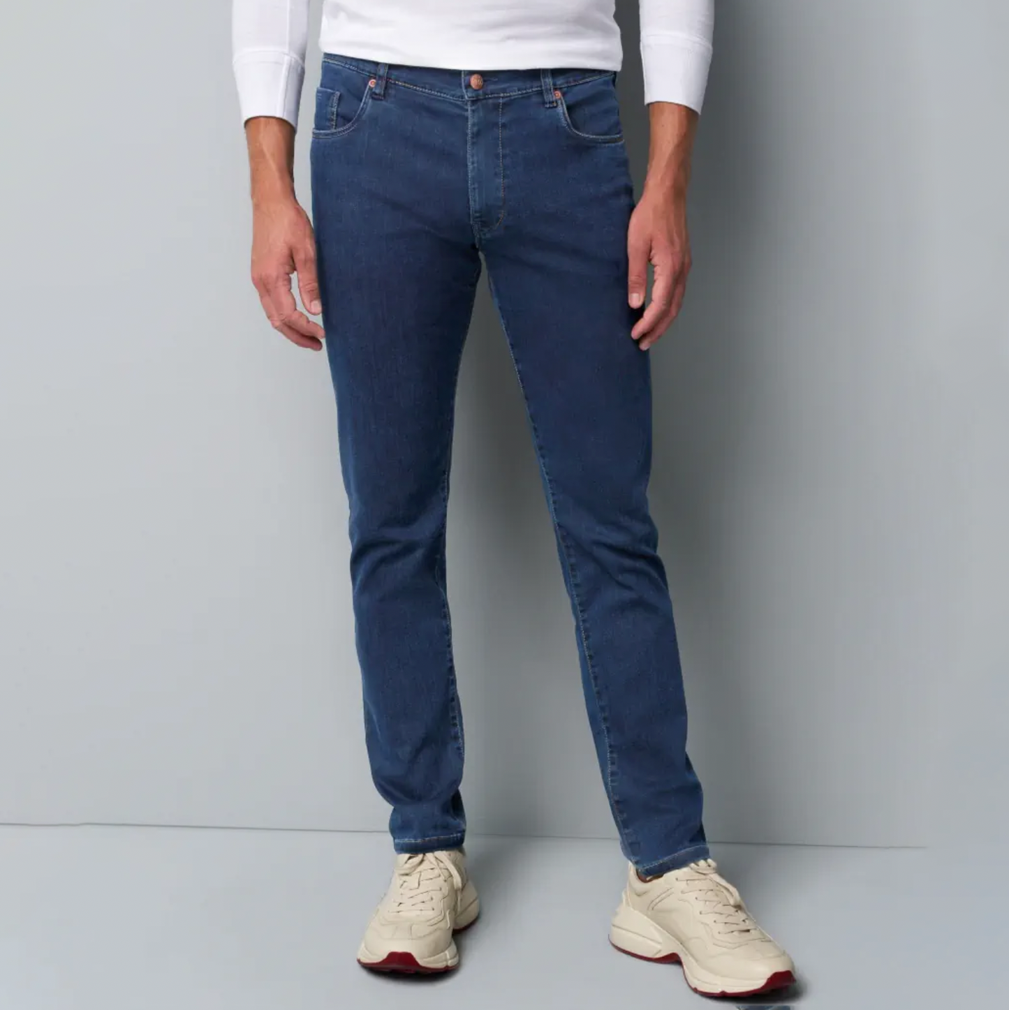 Jeans M5 Algodão - Soft Navy