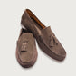 Suede Loafer with Charm