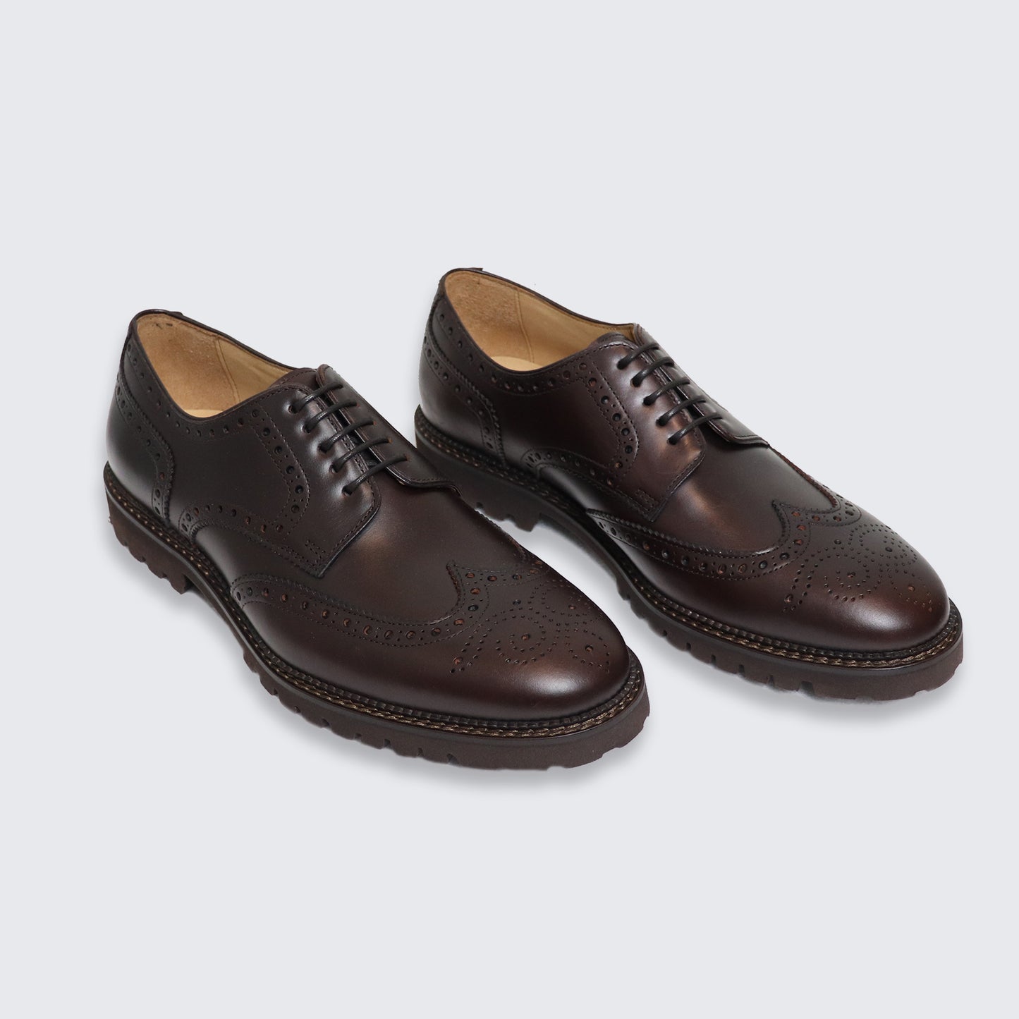 Brown Brogue Shoes