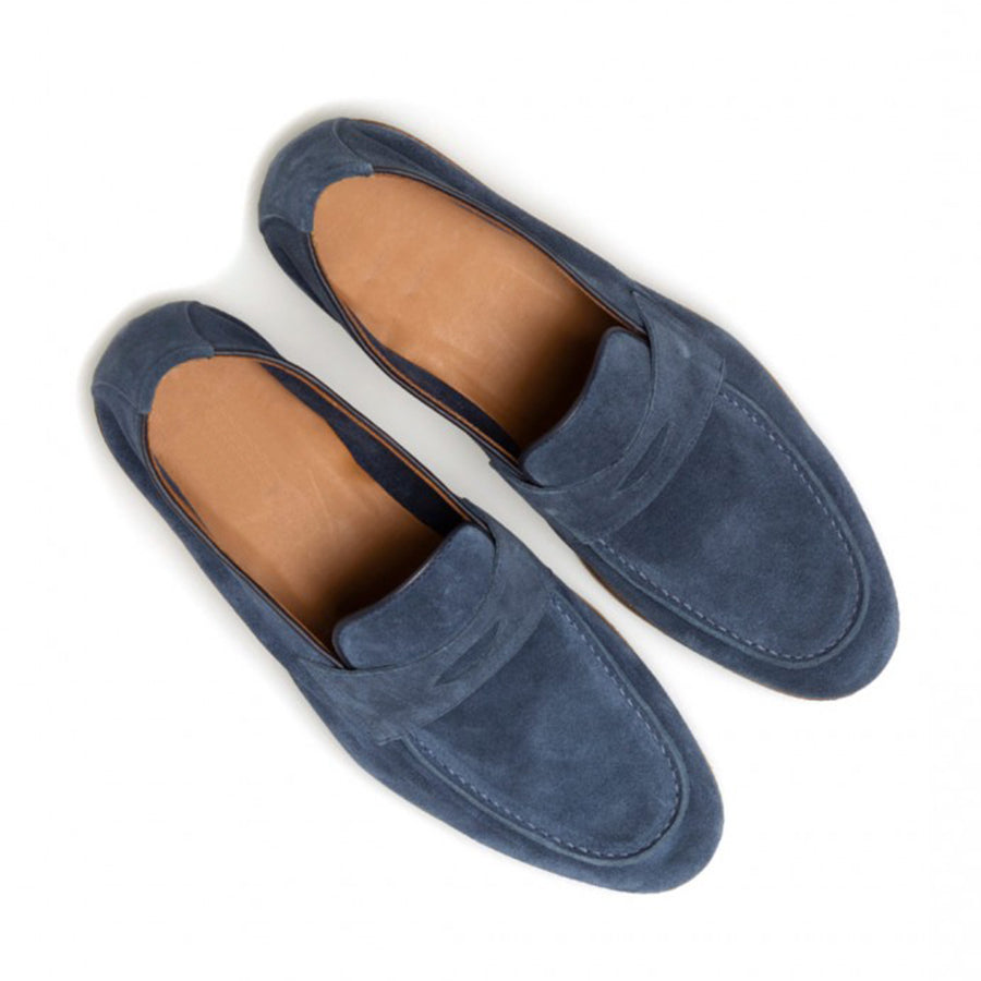 Sapato Loafer Suede